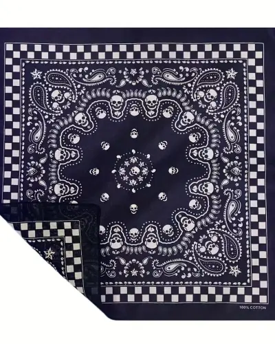 Бандана Black Skull