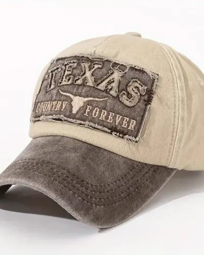 Бейсболка с 3D нашивкой "TEXAS"