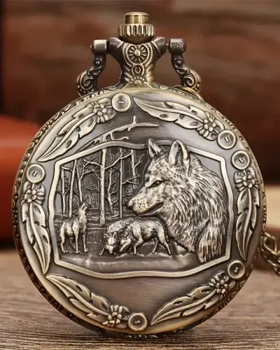 Мужские карманные часы на цепочке