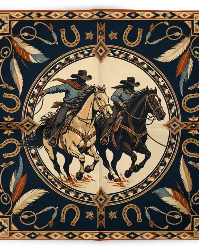 Ковбойская бандана Western