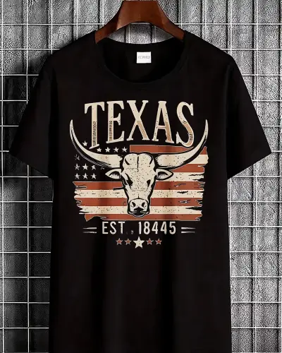 Ковбойская футболка Texas