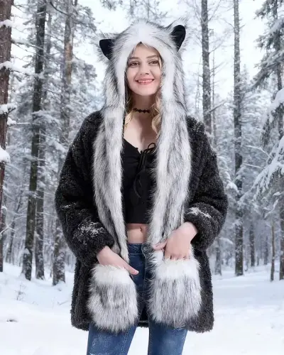 Женская зимняя шапка