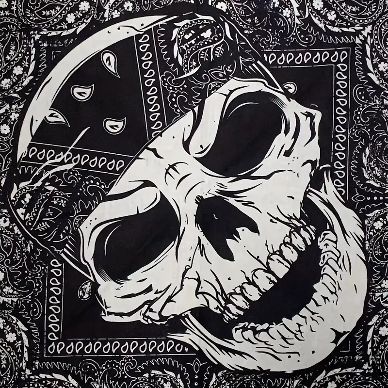 Бандана чорно-біла