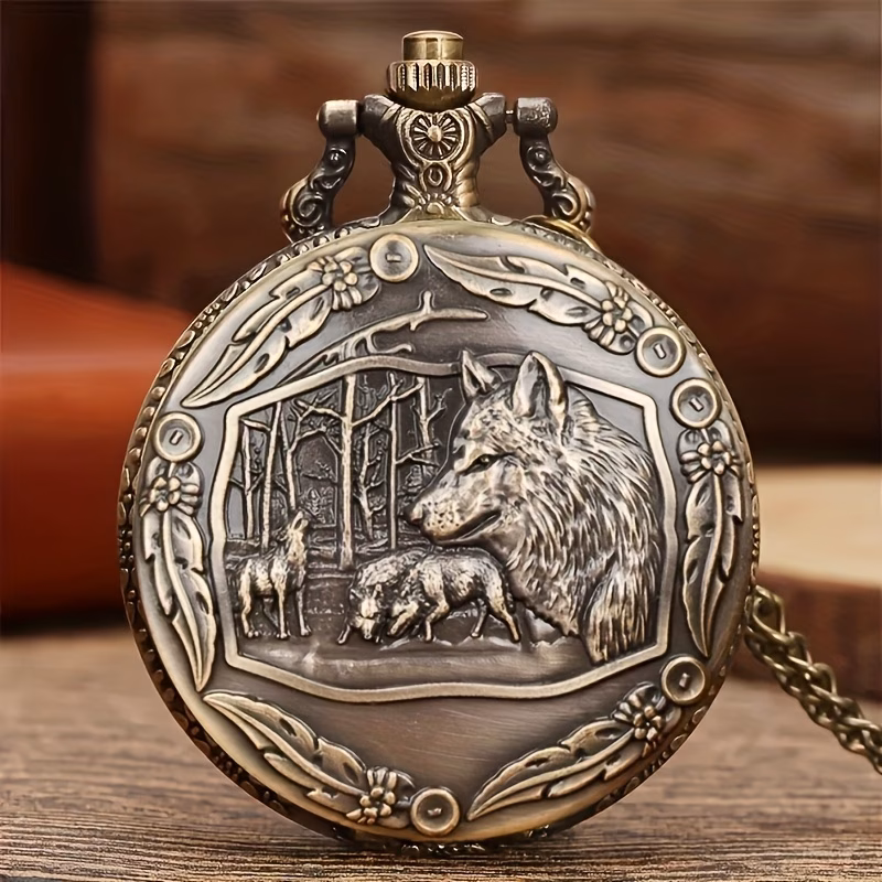 Чоловічий кишеньковий годинник на ланцюжку