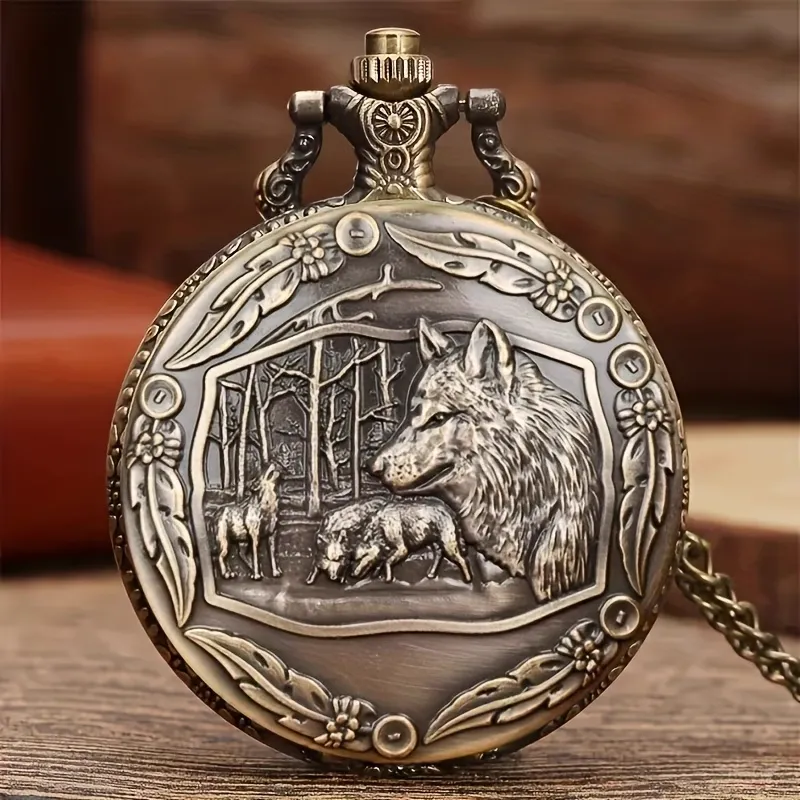 Чоловічий кишеньковий годинник на ланцюжку