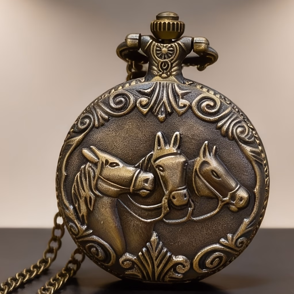 Чоловічий кишеньковий годинник на ланцюжку