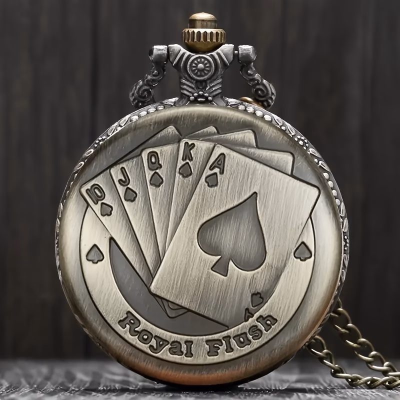 Чоловічий кишеньковий годинник на ланцюжку