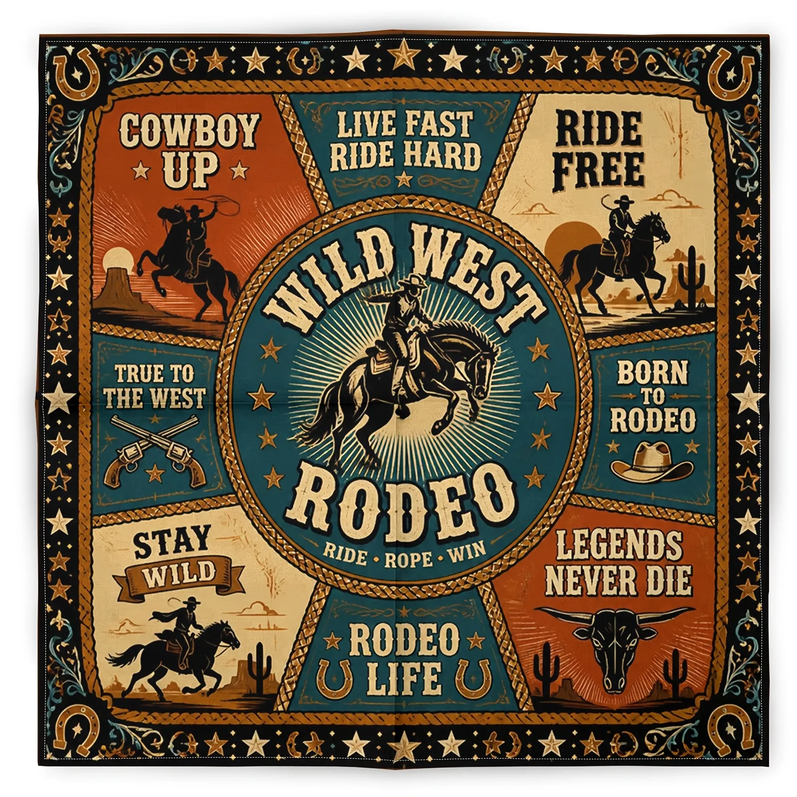 Ковбойська бандана Western