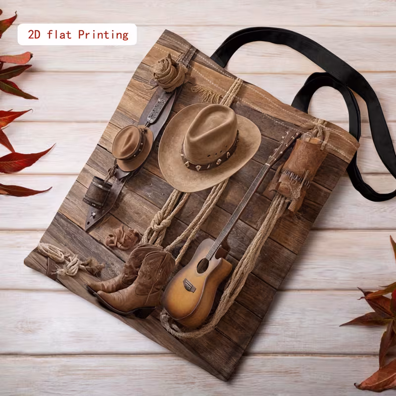 Ковбойська сумка з принтом