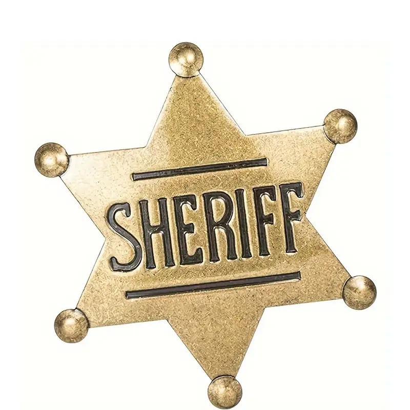 Металеві значок Шерифа