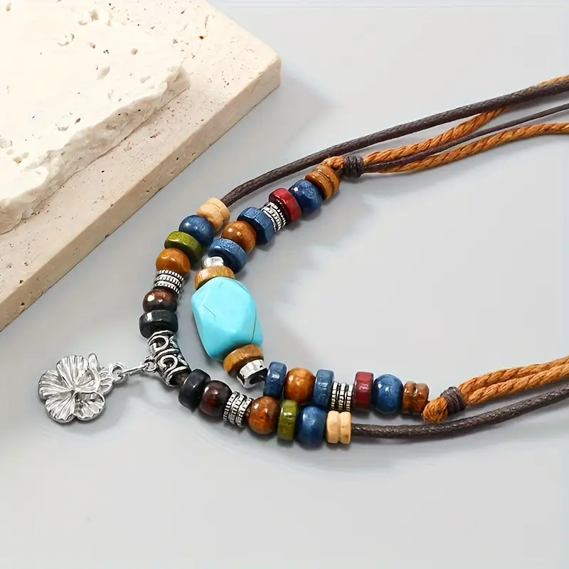 Намисто з турмаліновим підвісом