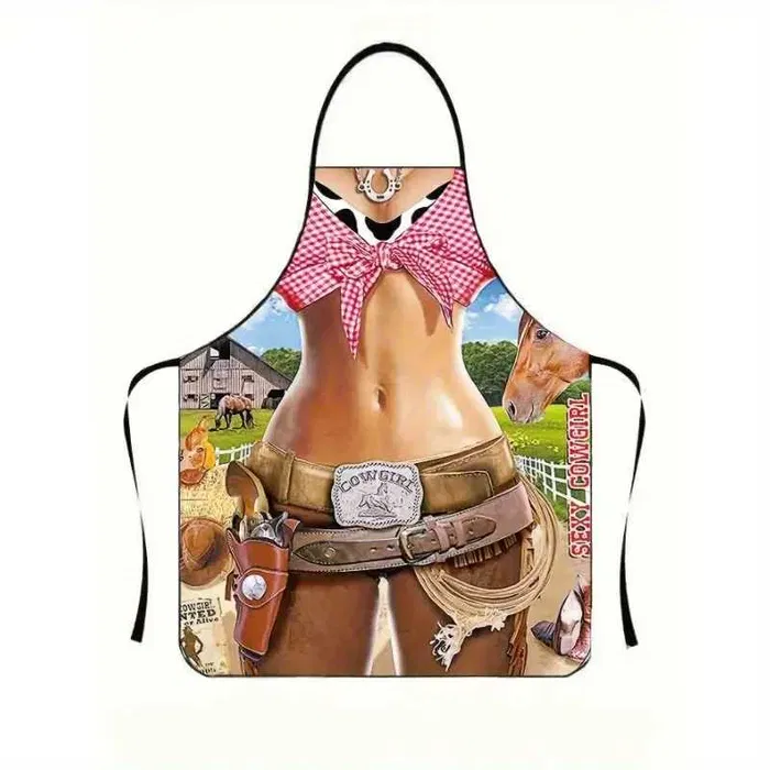 Вінтажний фартух Вестерн