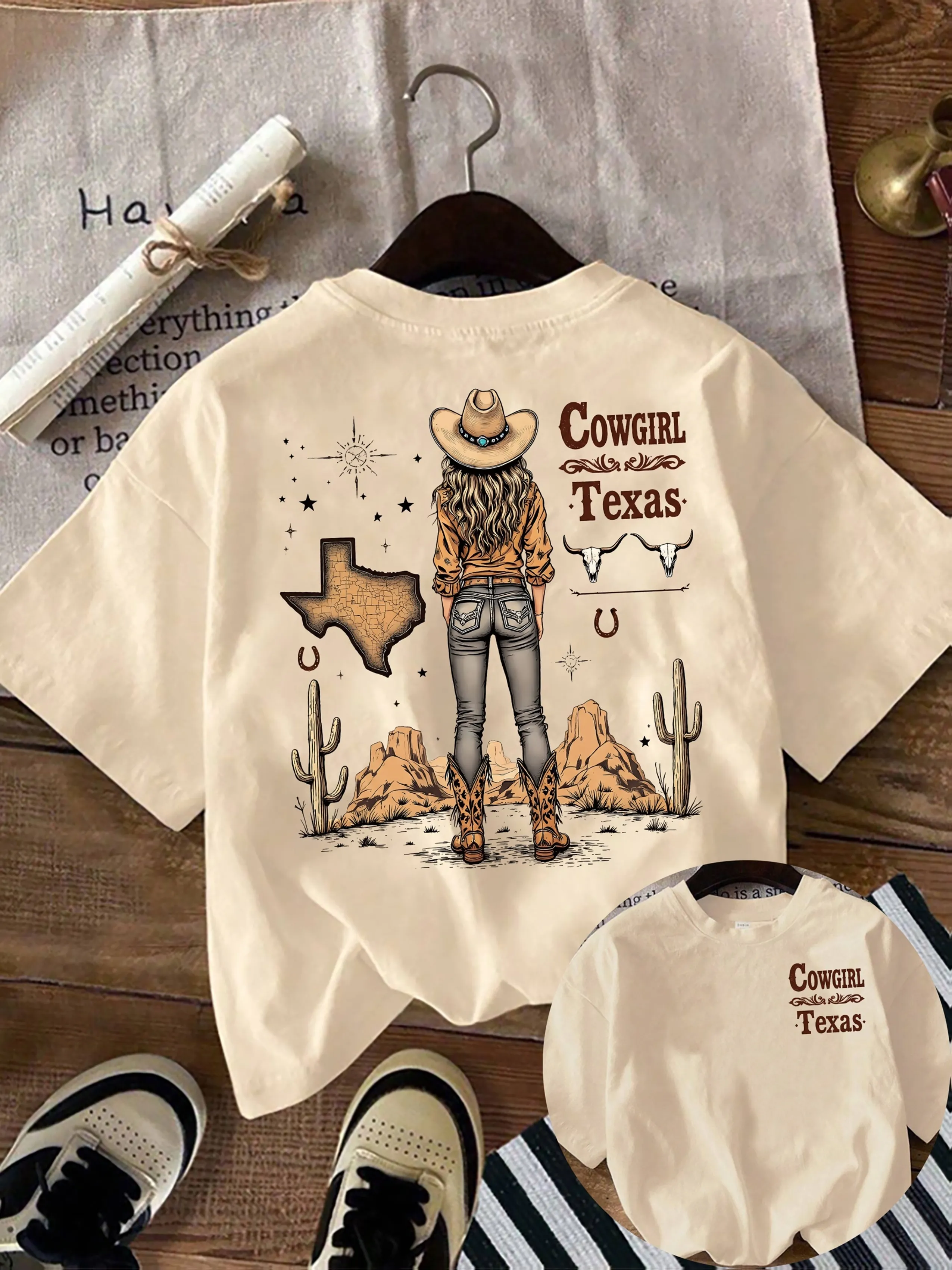 Жіноча футболка Cowgirl Texas